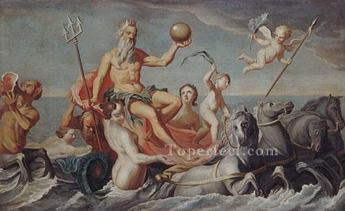 The Return Of Neptune John Singleton Copley nude Oil Paintings